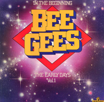 обложка сборника. in the begginning - bee gees - the early days, vol.1. 1974