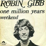 обложка синла. One million years / Weekend - октябрь 1969.